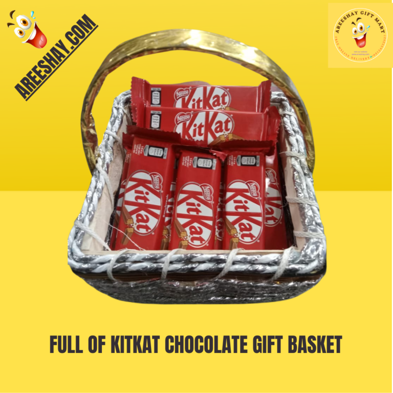 FULL OF KITKAT CHOCOLATE GIFT BASKET | Send Gifts To Pakistan | Same ...