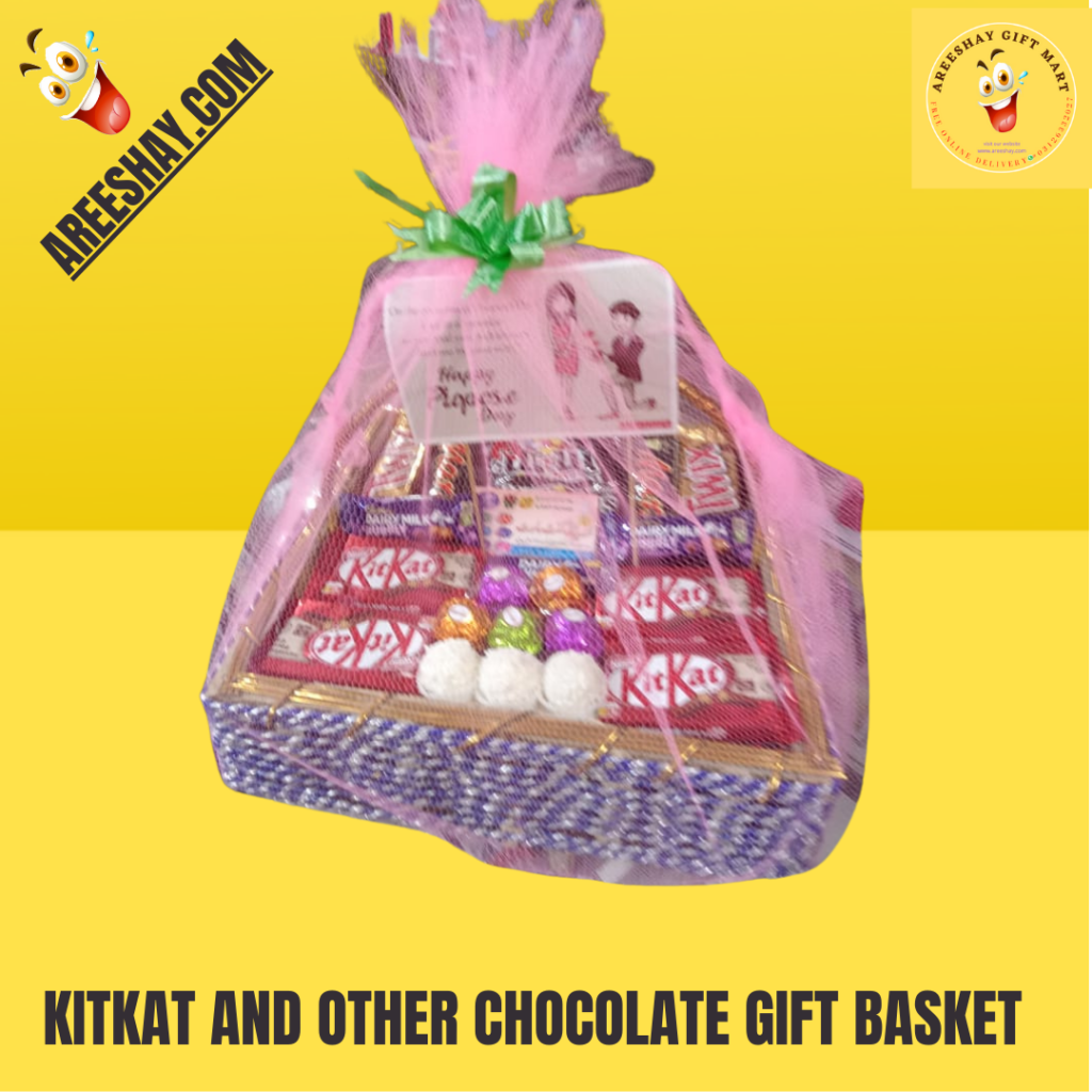 KITKAT AND OTHER CHOCOLATE GIFT BASKET | Send Gifts To Pakistan | Same ...