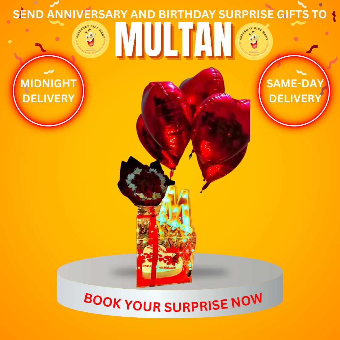 BEST ANNIVERSARY CAKE+ACRYLIC BOX+BALLOONS+BOUQUET