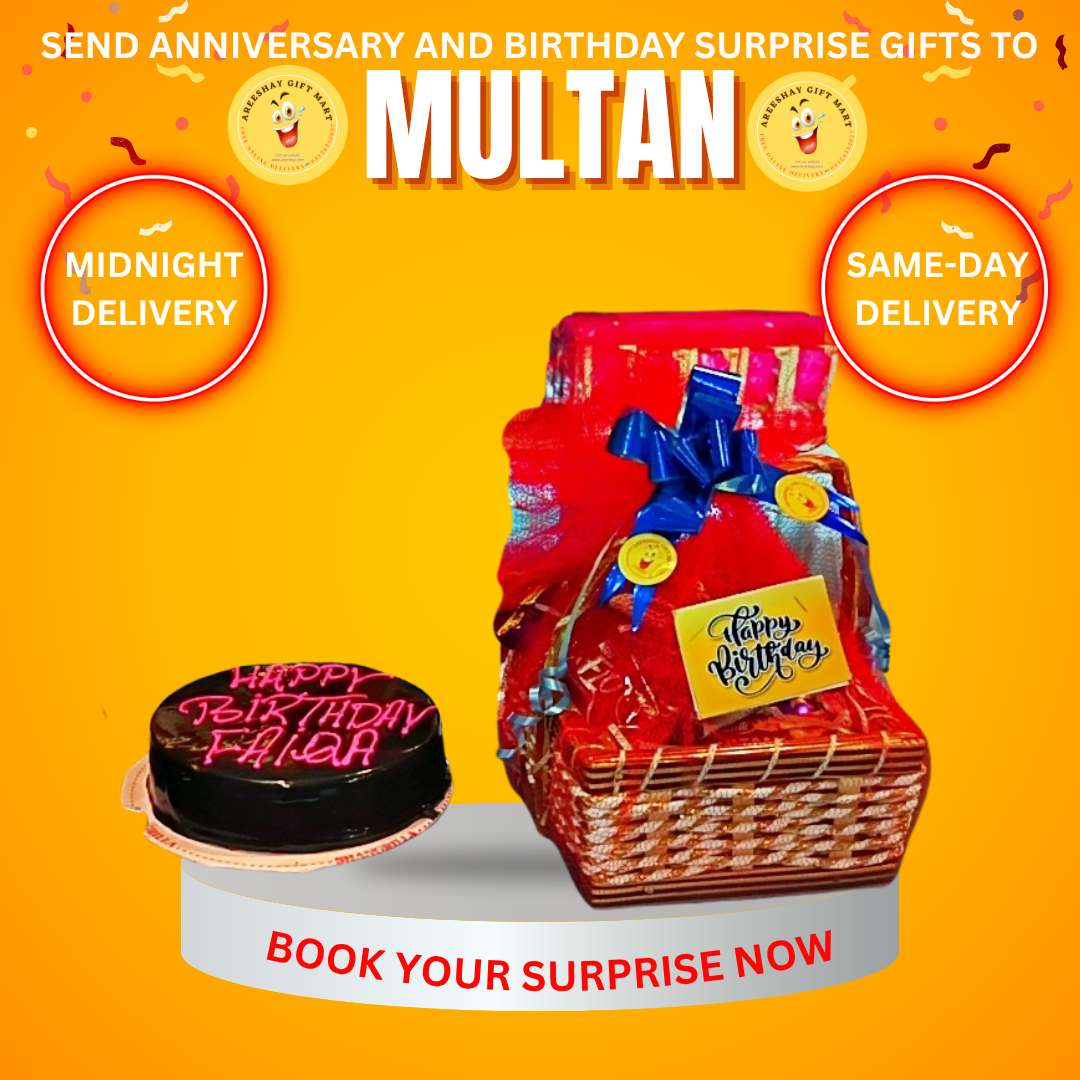 CAKE AND CHOCOLATE BASKET