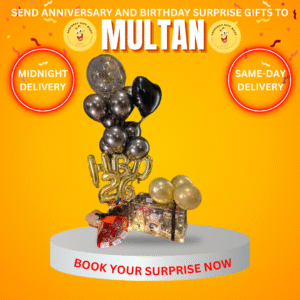 PREMIUME BIRTHDAY PACKAGE BALLOONS CAKE AND FLOWERS